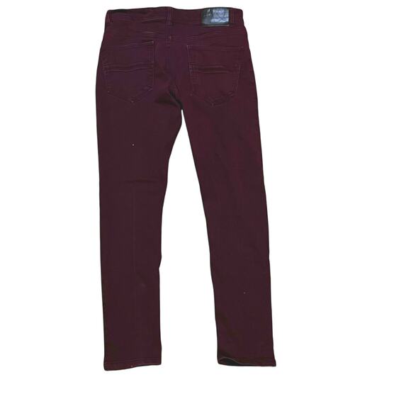 X-Ray burgundy Men’s jeans Size 32/32 - Picture 4 of 5